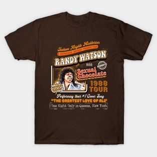 Randy Watson Sexual Chocolate Concert Poster T-Shirt